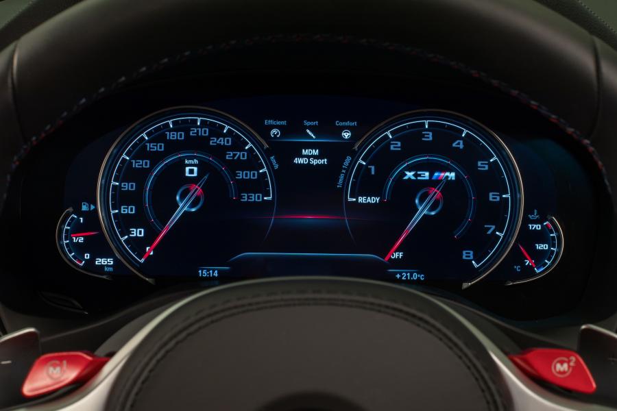 Панель приборов BMW X3 M Competition (F97) 2019 года  (WW) (фото 73 из 85)